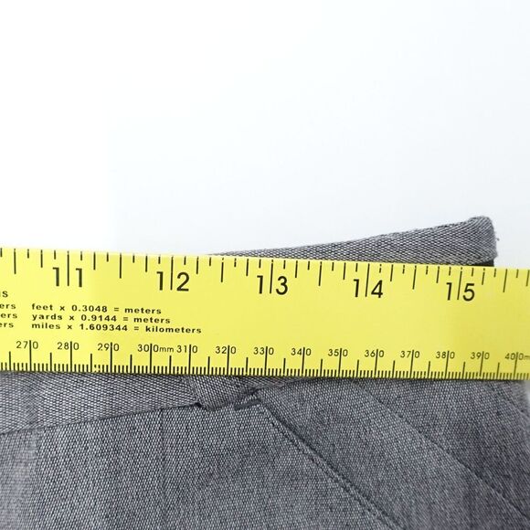 Worthington Dress Pants Womens 6 Gray Polyester Stretch Zip-Waist Classic Formal - Picture 4 of 8